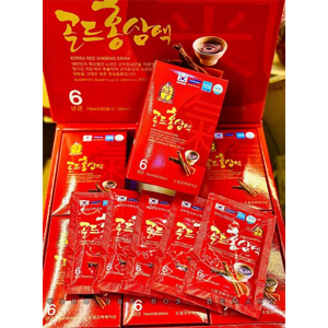 Nước hồng sâm 6 năm Korea Red Ginseng Drink Sobek chính hãng Hàn Quốc