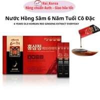 Nước Hồng Sâm 6 Năm Tuổi Hàn Quốc 6 Years Old Korean Red Ginseng Extract Everyday