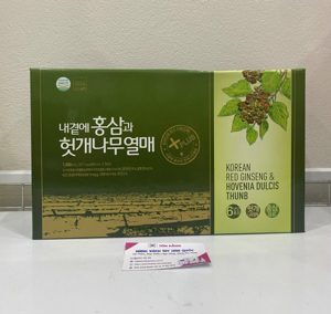 Nước hồng sâm bổ gan Hovenia Daedong Hàn Quốc 30 gói