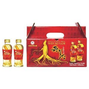Nước Hồng Sâm Củ Hàn Quốc Chai 120ml (Korean Ginseng Drink With Root)