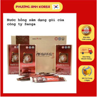 Nước hồng sâm dạng gói của công ty #SANGA - #홍삼정 #리얼타임