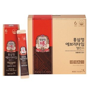 Nước hồng sâm Everytime Hậu Duệ Mặt Trời KGC hộp 30 gói x 10ml cao cấp