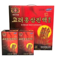 Nước Hồng sâm Hàn Quốc - KOREAN RED GINSENG GOLD (80ml x 30 gói)