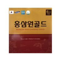 Nước hồng sâm Hàn Quốc - KOREAN RED GINSENG GOLD (Hộp 30 gói x 70ml)