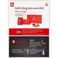 Nước Hồng Sâm Hàn Quốc Hong Sam Won