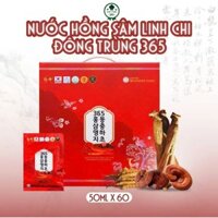Nước Hồng Sâm Linh Chi Đông Trùng 365 Hộp 60 Gói - JK Ginsengking - Shop Chipthom.store