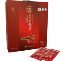 Nước Hồng Sâm Linh Chi Nhung Hươu 365 Hansusam (70ml x 60 gói)