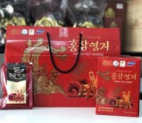 Nước Hồng Sâm Linh Chi POCHEON Hàn Quốc hộp 30 gói * 70ml (Korean Red Ginseng Lingzhi Drink Gold)