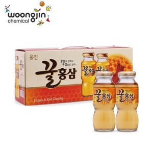 Nước hồng sâm mật ong Woongjin 180ml - Hộp 12