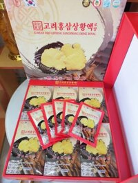 Nước Hồng Sâm Nấm Thượng Hoàng Hàn Quốc Korean Red Ginseng Sanghwang Drink Royal- Hộp 30 gói