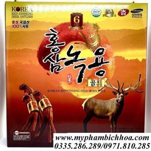 Nước hồng sâm nhung hươu Gyeongbuk Hàn Quốc