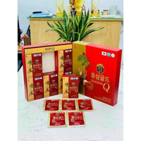 Nước Hồng sâm nhung Hươu Linh Chi Hàn Quốc – Red Ginseng Gold Q - Hộp 30 gói x 50ml
