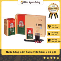 Nước Hồng Sâm Pha Sẵn Dạng Gói KGC Cheong Kwan Jang KRG Tonic Mild 30 gói