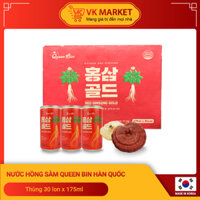 Nước hồng sâm Queen Bin Hàn Quốc lon cao 175ml - VK Market VN