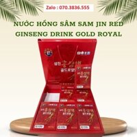 Nước Hồng Sâm Sam Jin Red Ginseng Drink Gold Royal