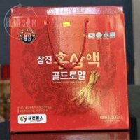 Nước Hồng Sâm Sam Jin Red Ginseng Drink Gold Royal Hộp 30 Gói x 70ml
