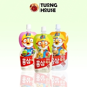 Nước hồng sâm trẻ em hiệu Pororo – túi 100ml