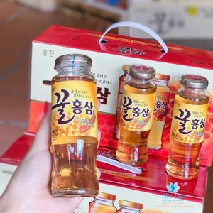 Nước hồng sâm và mật ong Woongjin chai 180ml