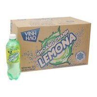 Nước khoáng chanh Lemona Vĩnh Hảo 500ml x 24 chai