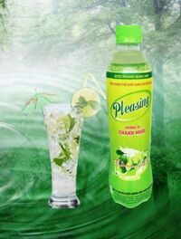Nước khoáng chanh muối Pleasing 330ml
