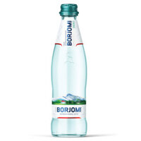 Nước khoáng có ga Borjomi Georgia – thùng 12 chai 500ml