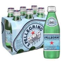 Nước khoáng có ga S.Pellegrino thiên nhiên Italy chai 250ml