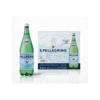 Nước Khoáng Có Ga Tự Nhiên 1L*12 (Chai nhựa) S.PELLEGRINO