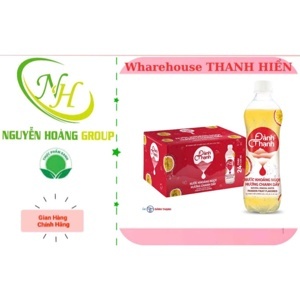 Nước khoáng có ga vị chanh dây Đảnh Thạnh Thùng 24 chai 430ml