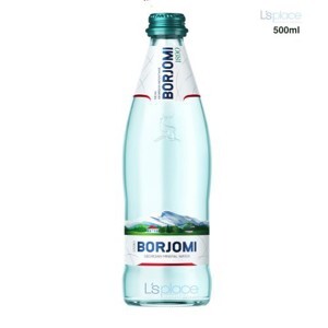 Nước khoáng có gas hiệu Borjomi – chai 50cl