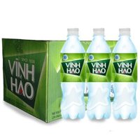 Nước khoáng có gas Vĩnh Hảo 500ml – thức uống tốt cho sức khỏe
