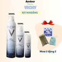 Nước khoáng dưỡng da và làm dịu da tức thì Vichy Mineralizing Thermal Water 300ML