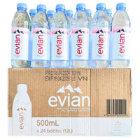 Nước Khoáng Evian (Thùng 24 Chai) 500ML | Nhập Khẩu Từ Pháp