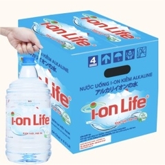 Nước khoáng I-on Life Thùng 4 chai 4.5 lít