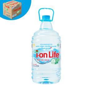 Nước khoáng I-on Life Thùng 4 chai 4.5 lít