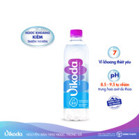 Nước Khoáng Kiềm Thiên Nhiên Vikoda 500ml Thùng 24 chai