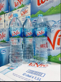 NƯỚC KHOÁNG LAVIE 1.5L (12 CHAI / THÙNG)