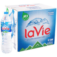 NƯỚC KHOÁNG LAVIE 1.5L