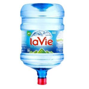 Nước khoáng Lavie 19L bình úp