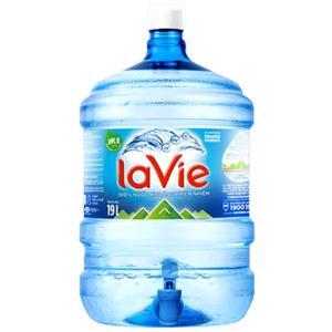 Nước khoáng Lavie bình vòi 19L