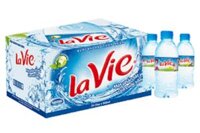 Nước khoáng Lavie chai 350ml (Thùng 24 chai)
