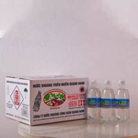 Nước khoáng mặn Quang Hanh loại 500ml (Thùng 20 chai)
