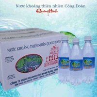 Nước khoáng quang hanh có ga - thùng 20 chai