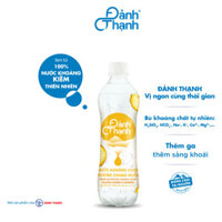 Nước Khoáng Thiên Nhiên Có Ga Đảnh Thạnh Khoáng Chanh Muối 430ml Thùng 24 chai
