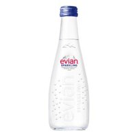 Nước Khoáng Thiên Nhiên Có Ga, Sparkling Carbonated Water (33cl) - EVIAN