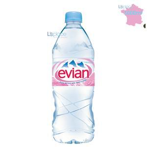 Nước khoáng thiên nhiên Evian chai 1l