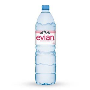Nước khoáng thiên nhiên Evian chai 1.5L