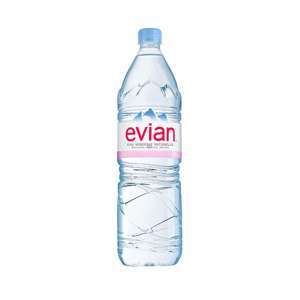 Nước khoáng thiên nhiên Evian chai 1.5L