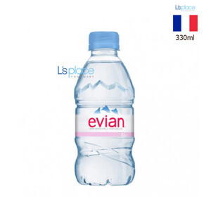 Nước khoáng thiên nhiên Evian chai 330ml