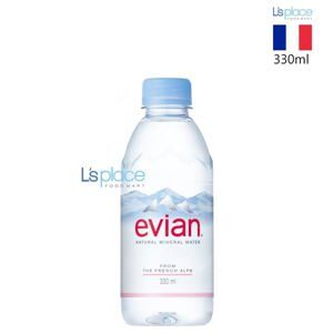 Nước khoáng thiên nhiên Evian chai 330ml