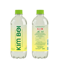 Nước khoáng thiên nhiên Kim Bôi có Ga đóng chai 350ml (thùng 24 chai)